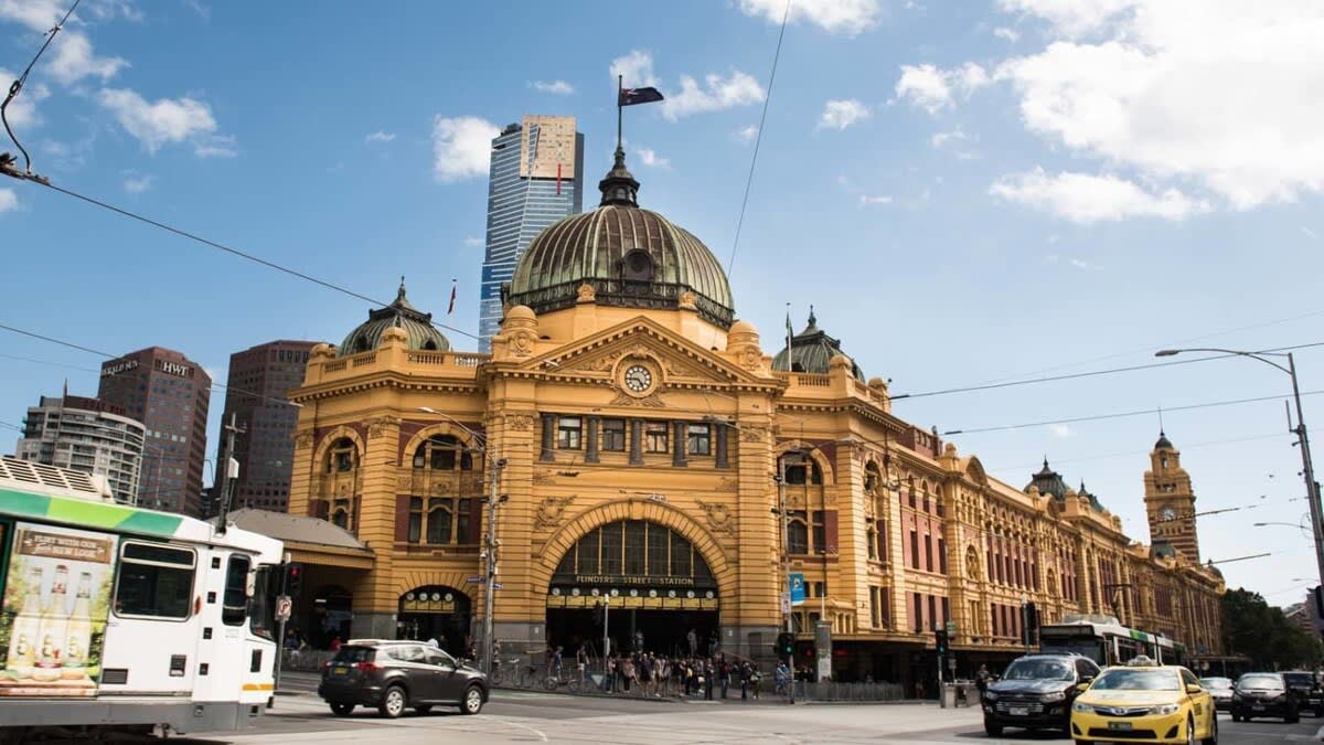 Flinders Street Station - 900m away