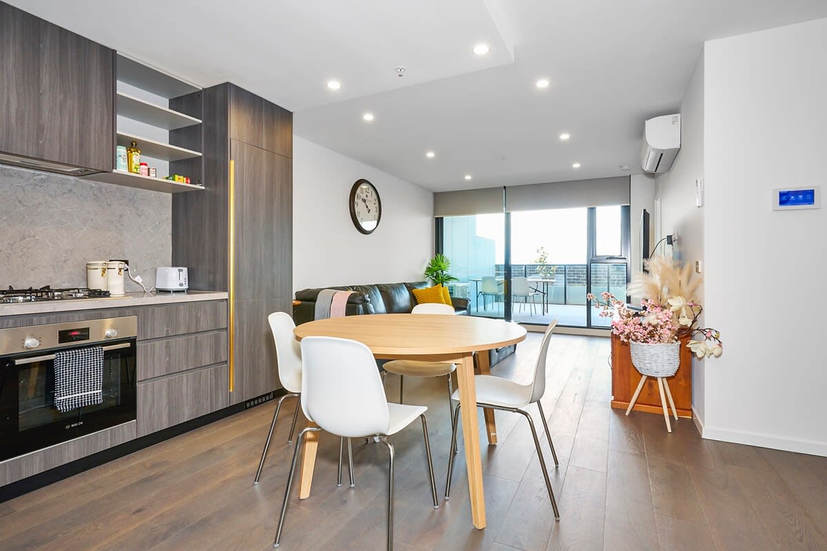 Open Plan Kitchen And Living Area