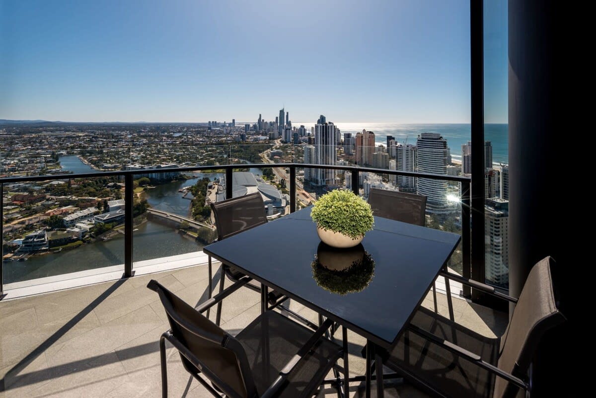 Amazing city views right at your private balcony
