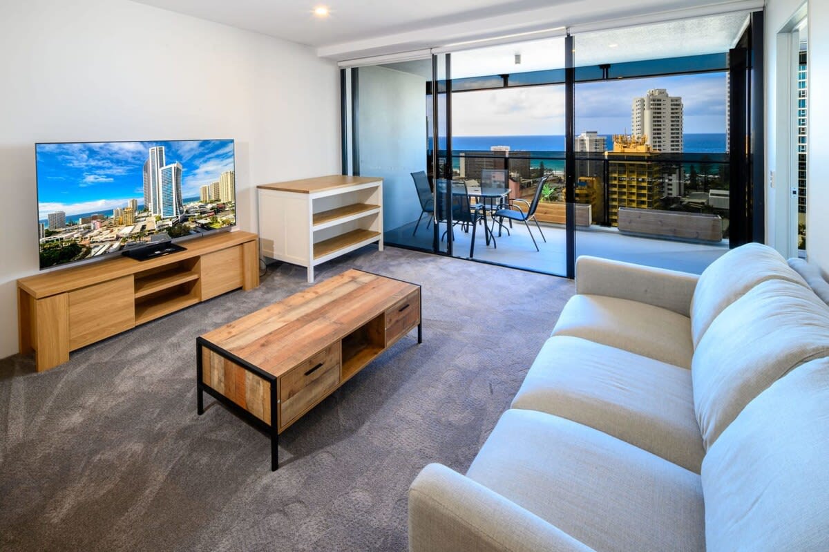 Escape to Surfers Paradise. Immerse yourself in the coastal charm and vibrant energy of this stunning Airbnb, where every moment is a picture-perfect postcard.