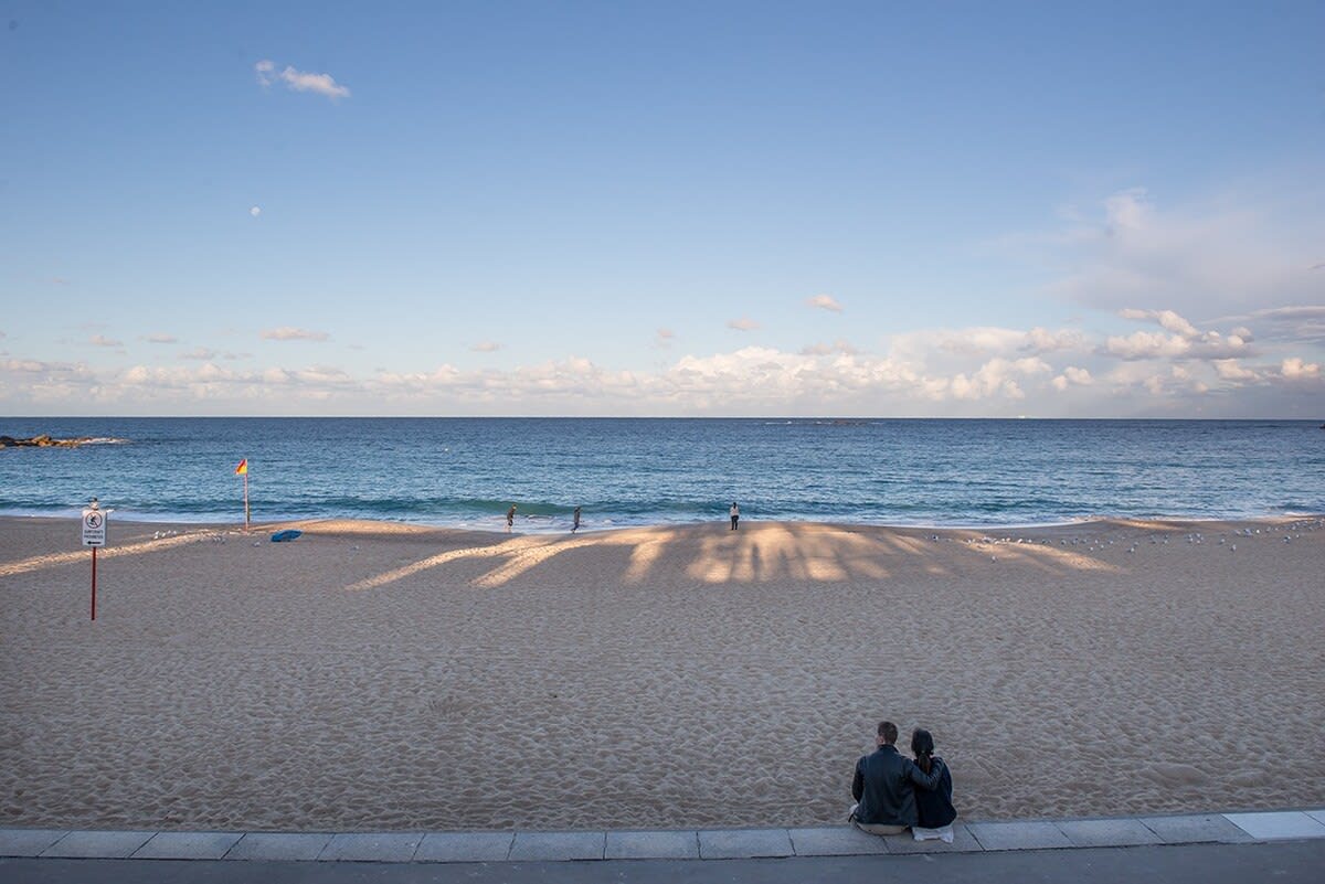 Coogee Beach in the winter