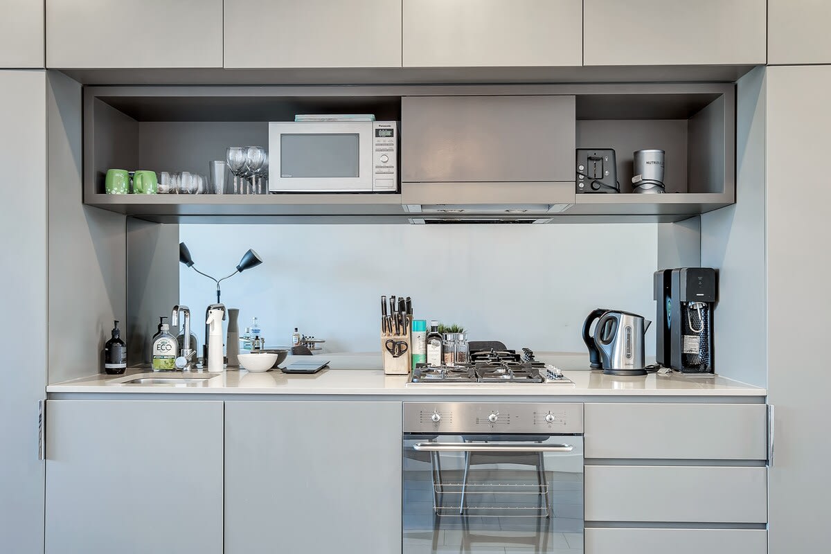 Fully equipped kitchen to cook up a storm 