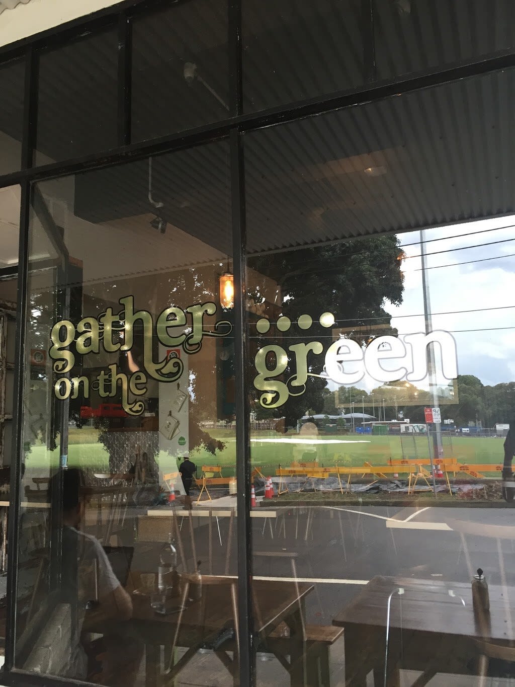 Visit Gather On The Green for a meal with a view