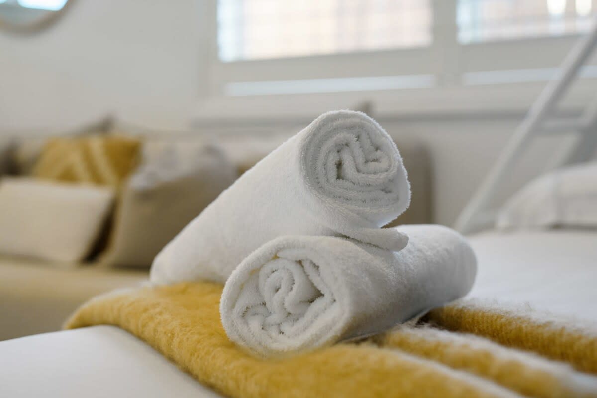 Fresh linen and towels