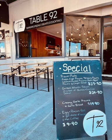 Delicious meals and nice dining spot in Table 92 is just right at your doorstep