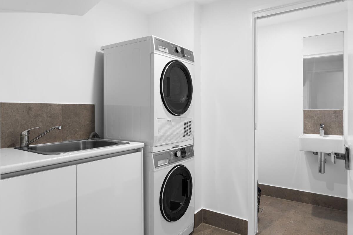 Functional laundry area