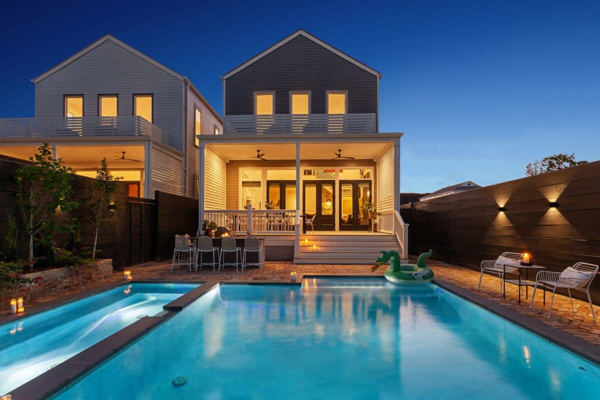 Designer 10-bedroom compound | Heated Pools & Hot Tubs — New Orleans, LA — vacation rental