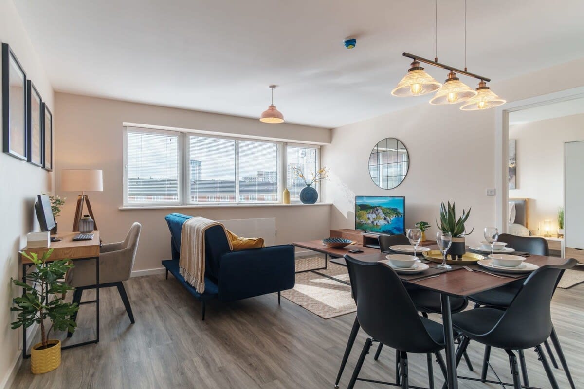 Fantastic 1 Bed Apartment, Manchester - Sleeps 3