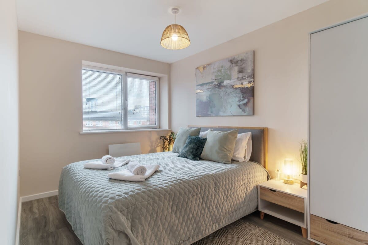 Fantastic 1 Bed Apartment, Manchester - Sleeps 3