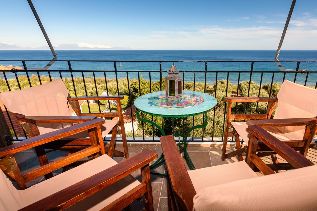 Eros home, perfect location, panoramic sea view — Koroni, Messenia — vacation rental