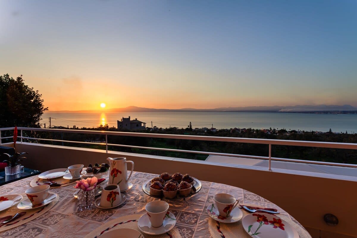 Verga Sunset Villa - Ilia Seascape Private Retreat — Mikra Mantinia — vacation rental