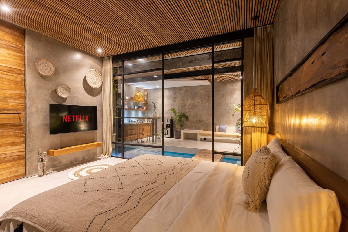 1-Bedroom Aesthetic Villa w/Private Pool + Netflix — Kecamatan Kuta Utara, Bali — vacation rental
