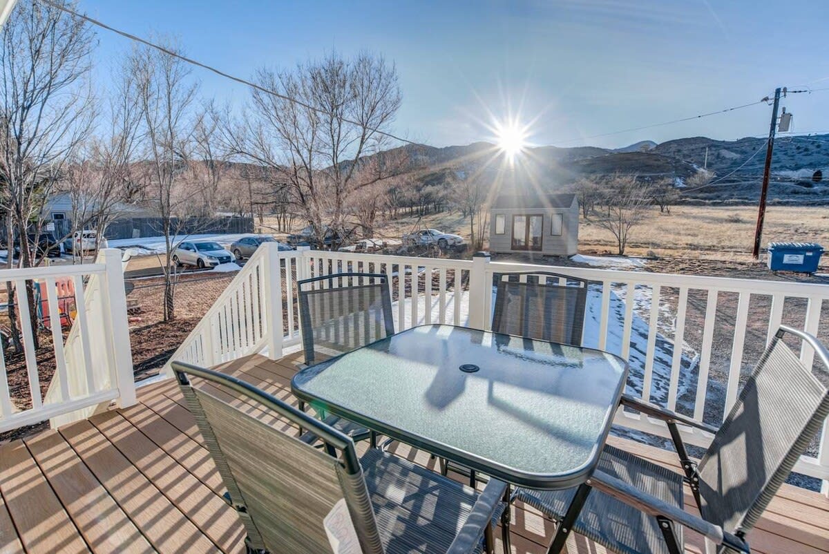 Private Deck with Mountain view | Colorado Springs — Colorado Springs, CO — vacation rental