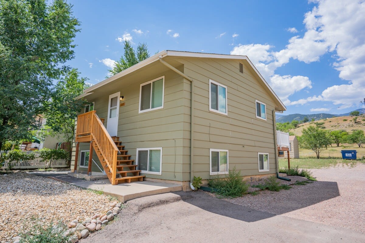 Steps to Red Rocks Trails by Old Colorado City Pad 2