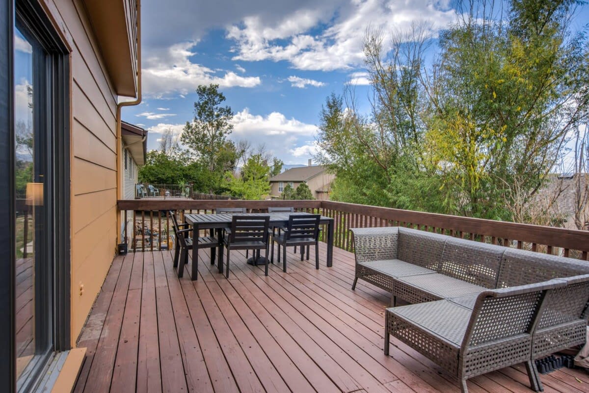 Monthly Stays | Fenced Outdoor space with Firepit  — Colorado Springs, CO — vacation rental