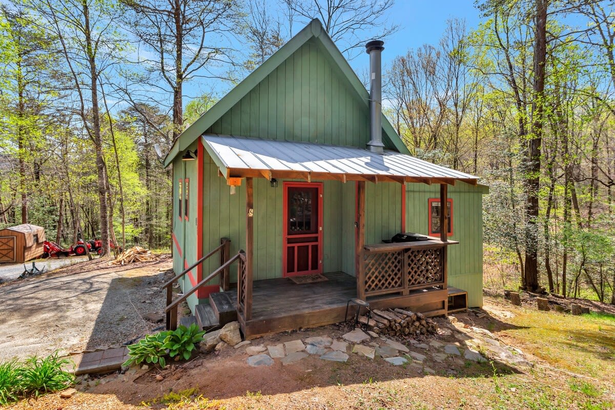 Ellijay Cabin Getaway: Mountain Views, Fireplace & BBQ — Ellijay, GA — vacation rental