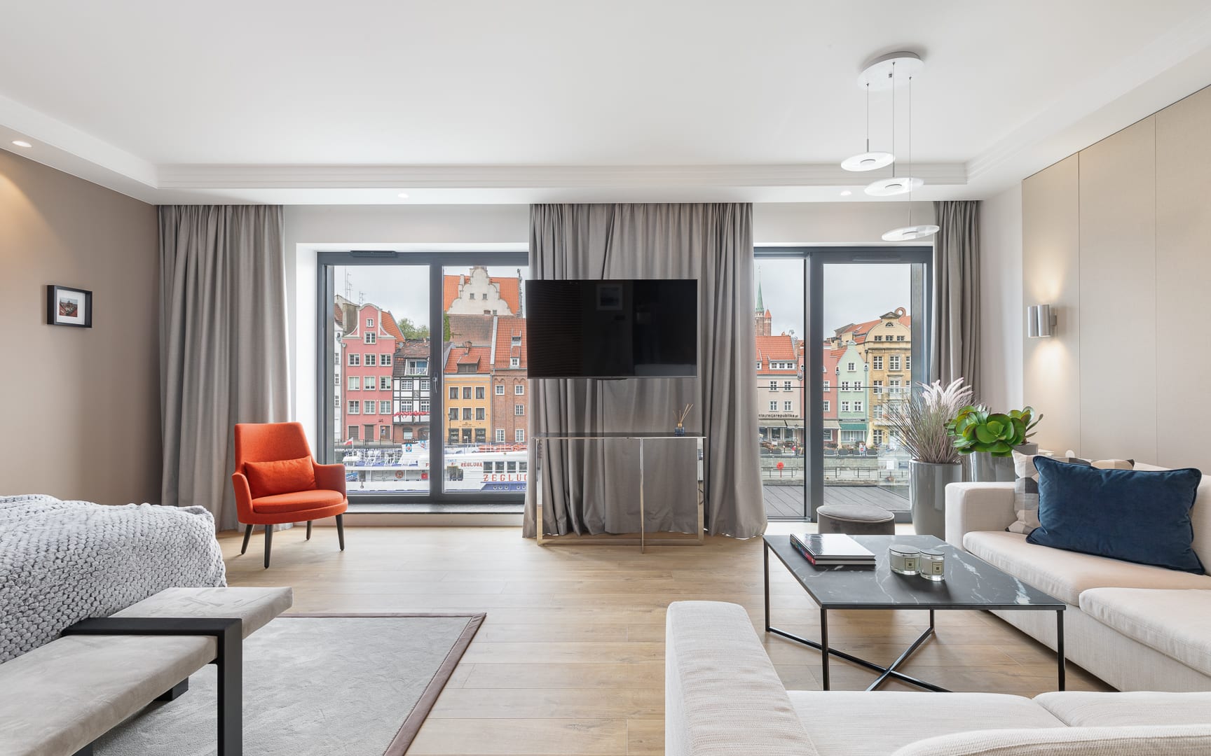 Deo Plaza 204A | Fashionable Studio | River View — Gdańsk, Województwo pomorskie — vacation rental