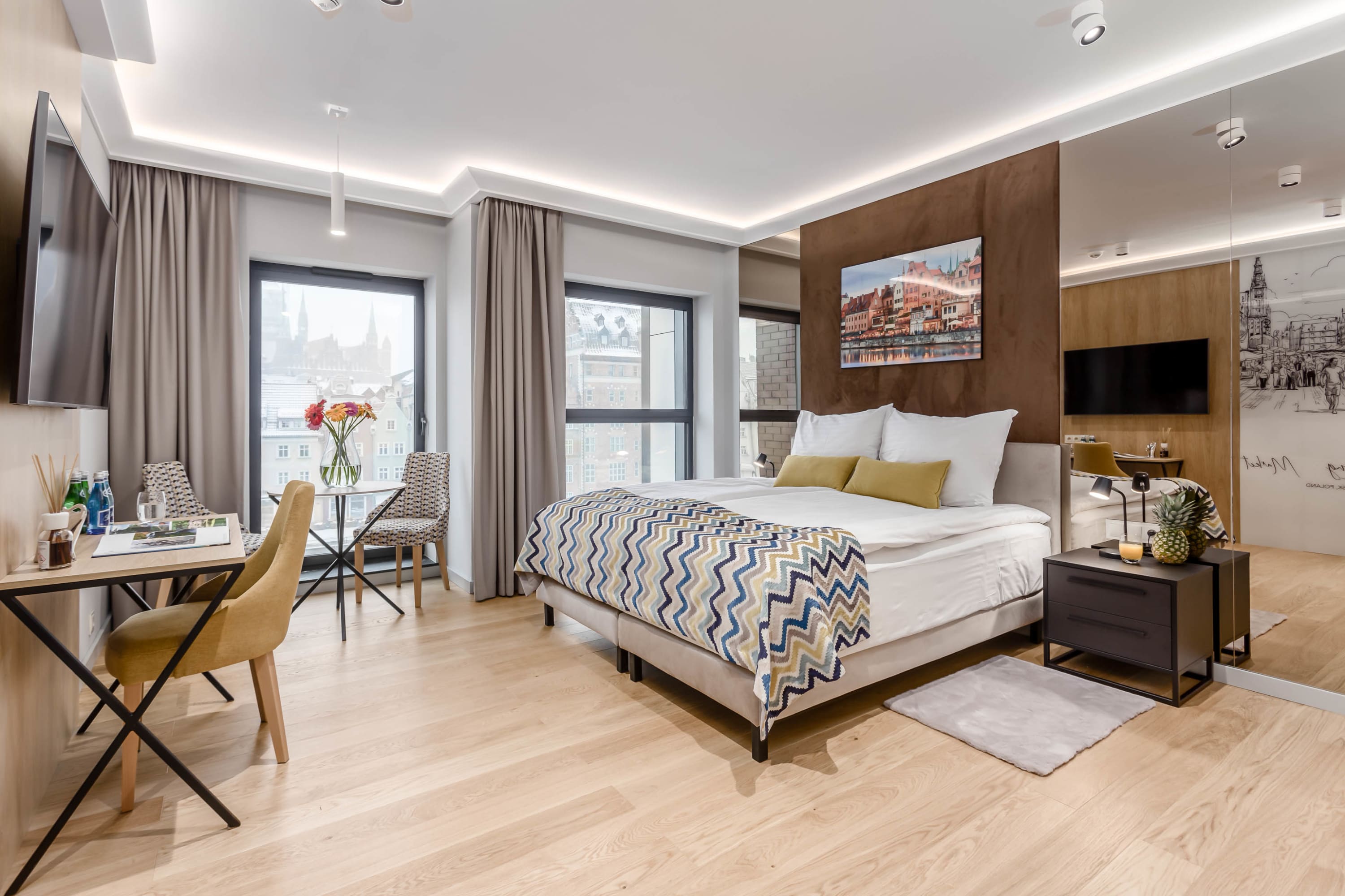 Deo Plaza 301 | Gdańsk | Bright Studio | River View — Gdańsk, Województwo pomorskie — vacation rental