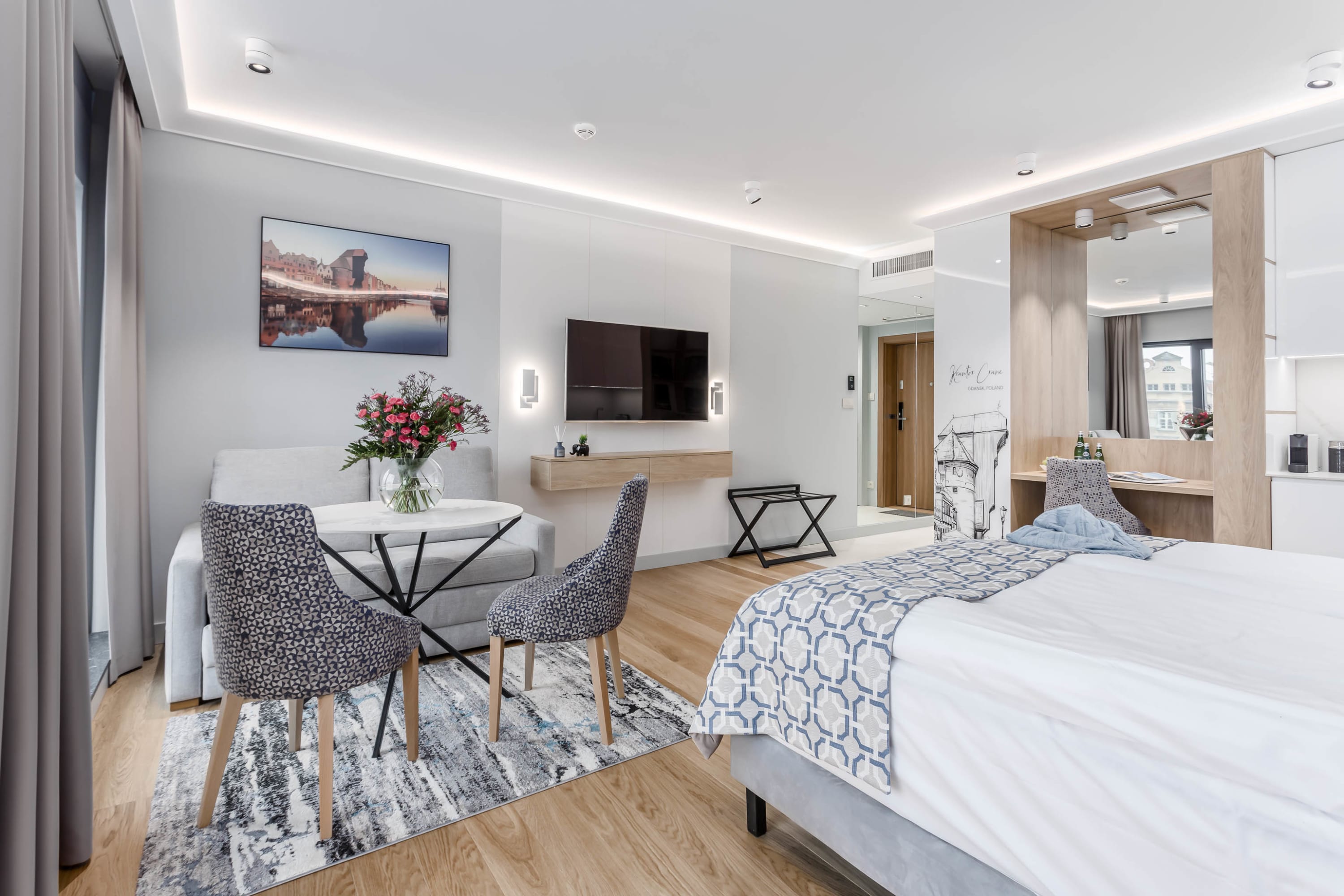 Deo Plaza 302 | Elegant Studio | River View — Gdańsk, Województwo pomorskie — vacation rental
