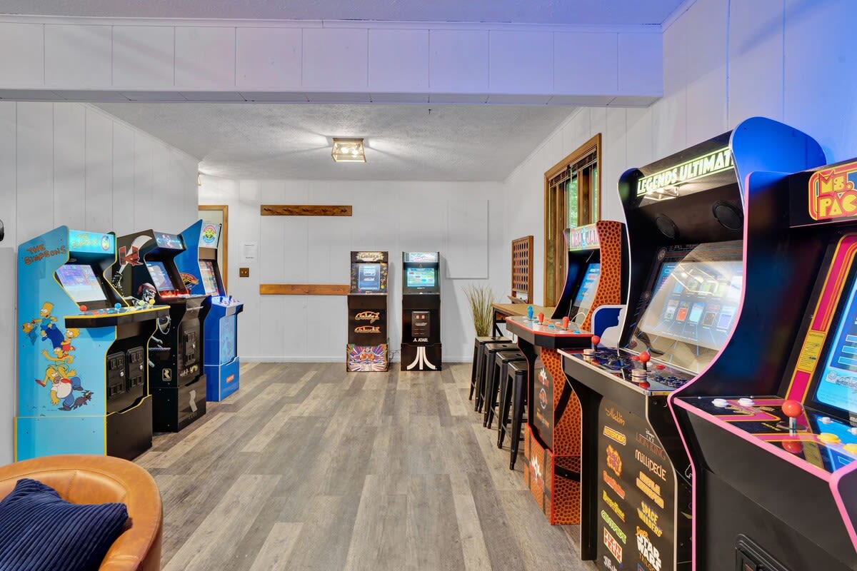 Lakeview Chalet | Arcade | Fire Pit | Lake Access — Gouldsboro, PA — vacation rental