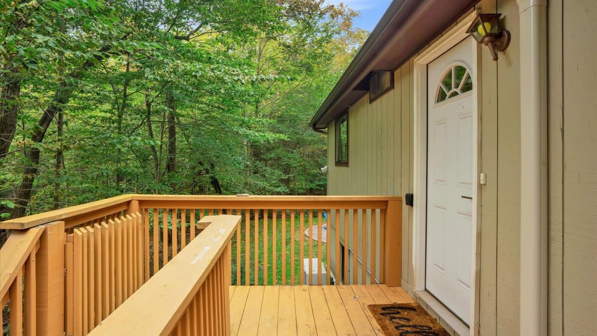 Raised A Frame Chalet | Big Bass Lake | Hot Tub
