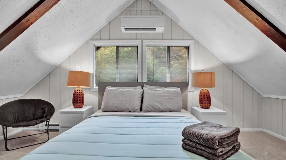 Raised A Frame Chalet | Big Bass Lake | Hot Tub
