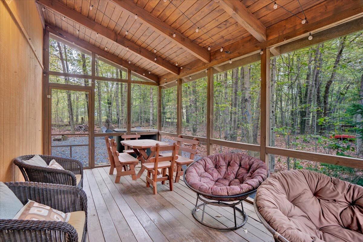 Woodland Modern Retreat | Pocono Pines | Fire Pit
