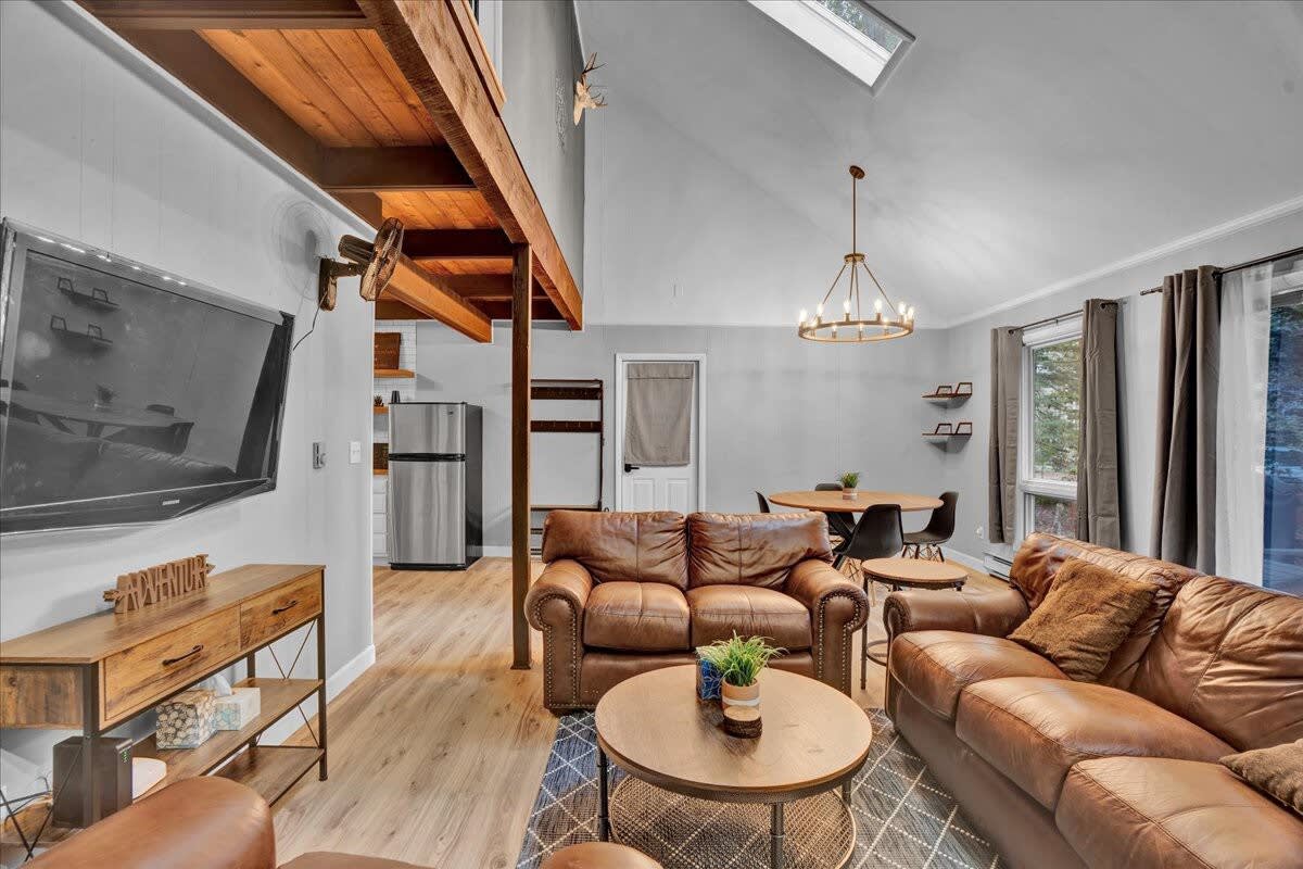 Woodland Modern Retreat | Pocono Pines | Fire Pit