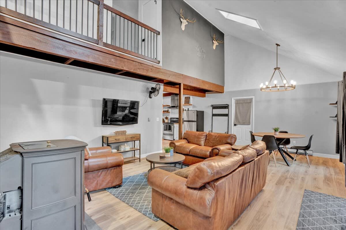 Woodland Modern Retreat | Pocono Pines | Fire Pit