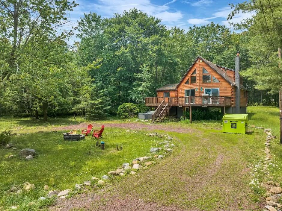 Secluded Stream Front Log Cabin | HotTub | FirePit