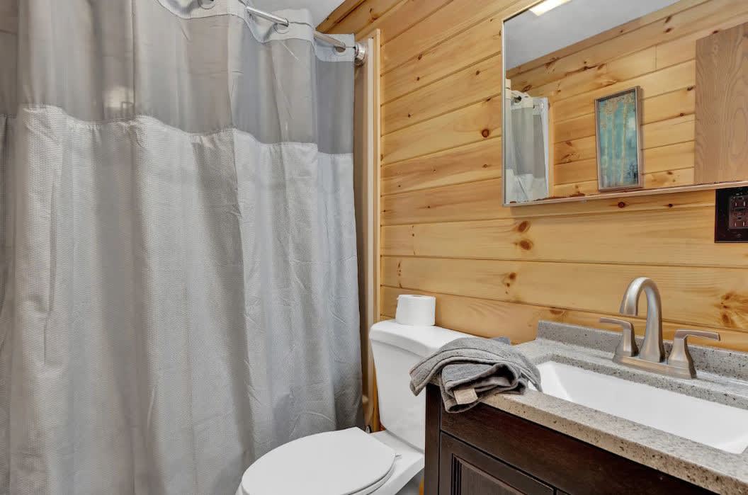 Secluded Stream Front Log Cabin | HotTub | FirePit