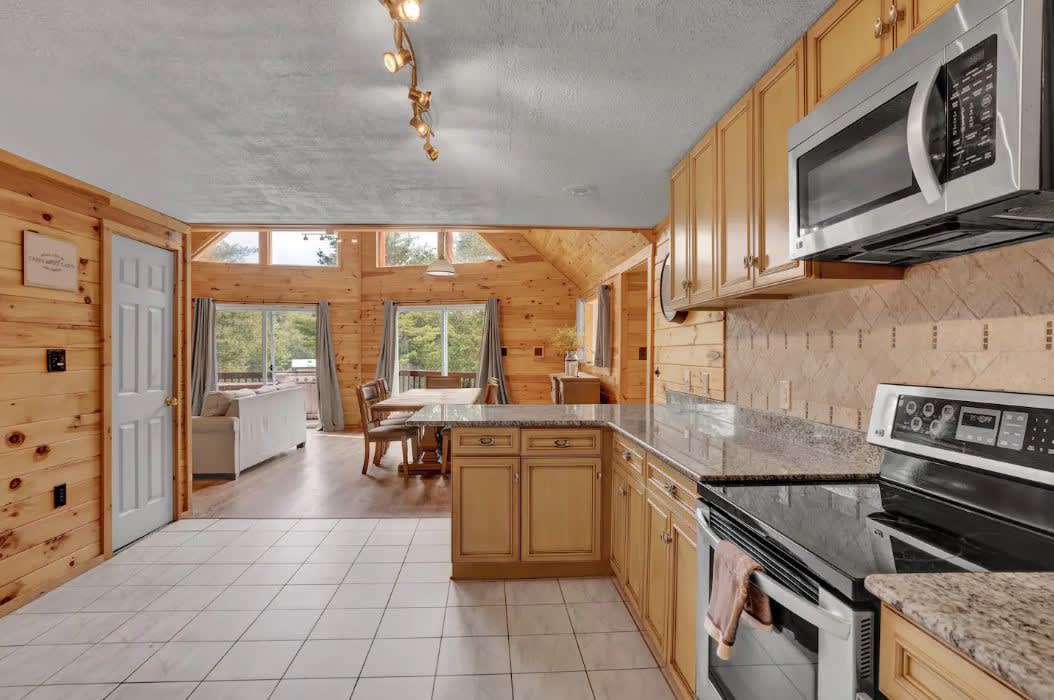 Secluded Stream Front Log Cabin | HotTub | FirePit