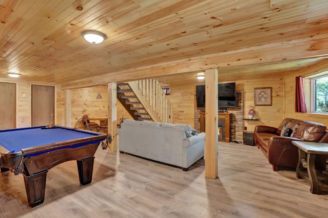 Secluded Stream Front Log Cabin | HotTub | FirePit