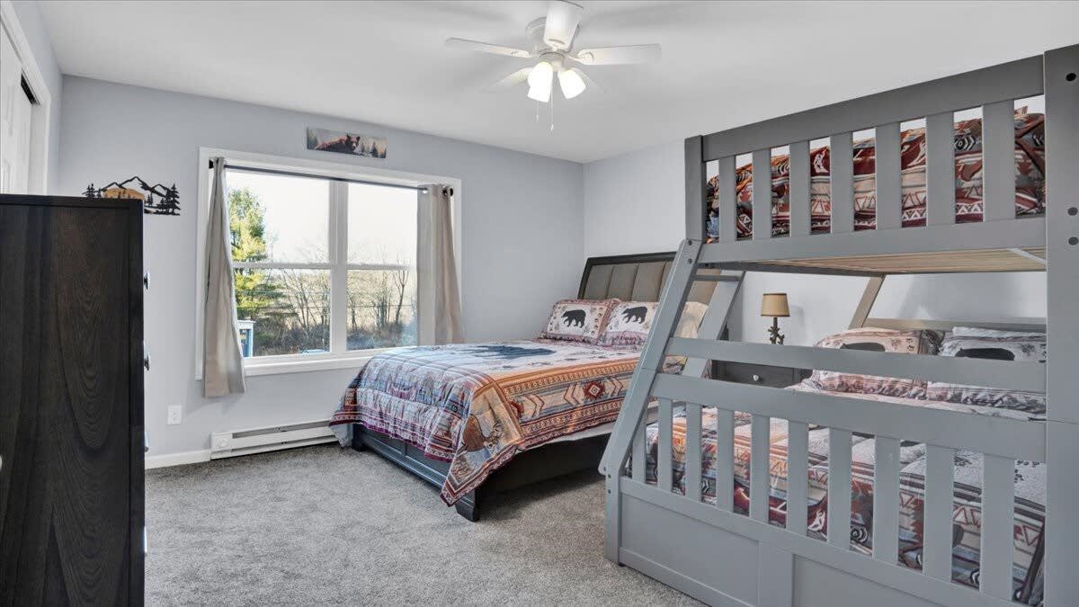 Grand 7BR Pocono Chalet | Gameroom | Walk to Lake
