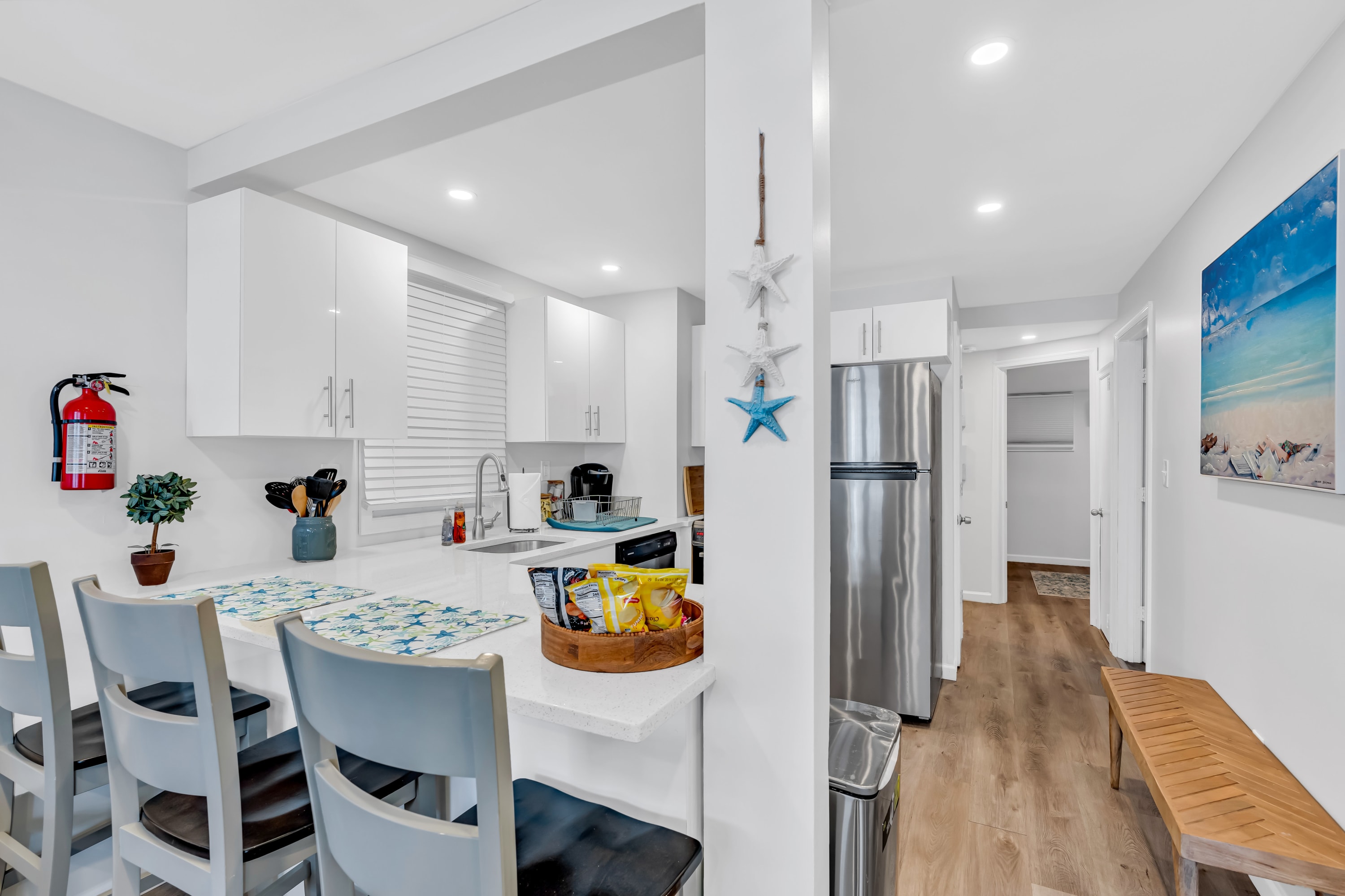 2BR 1BA Steps to the Sand I