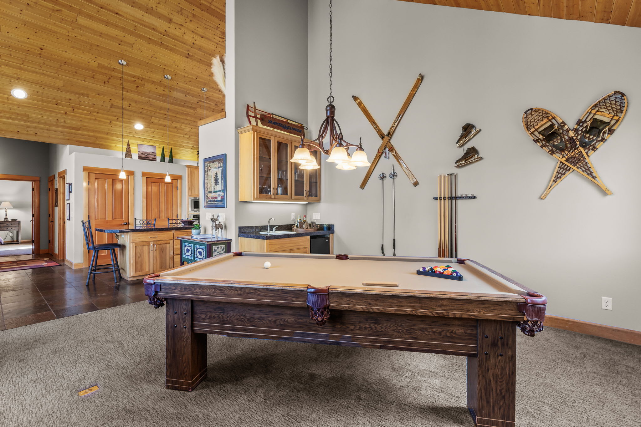 Aspen Lodge, Plenty of Room for Everyone to Enjoy or More Games from the Cupboards