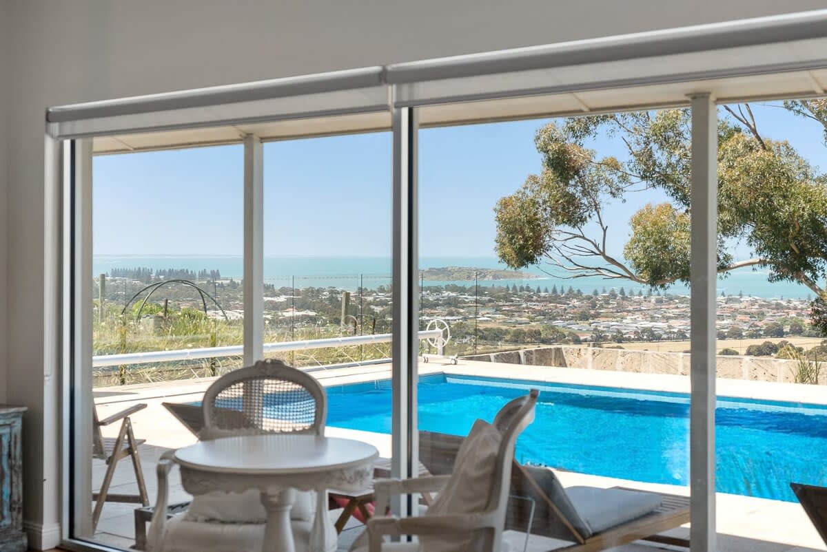 Encounter Blue | Swimming Pool with Views — Waitpinga, SA — vacation rental