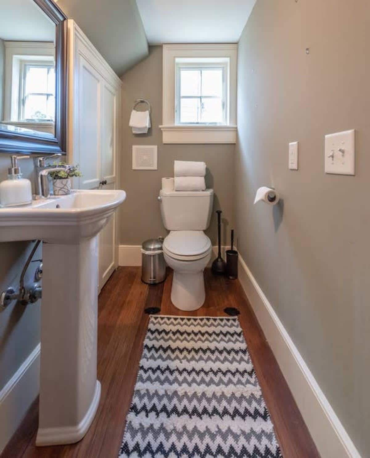 Half Bath in Detached Carriage House