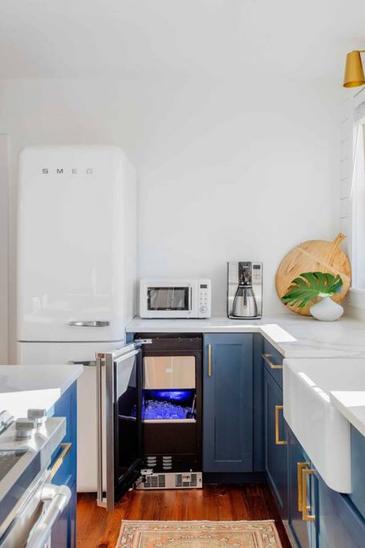 Ice Maker and SMEG Fridge!