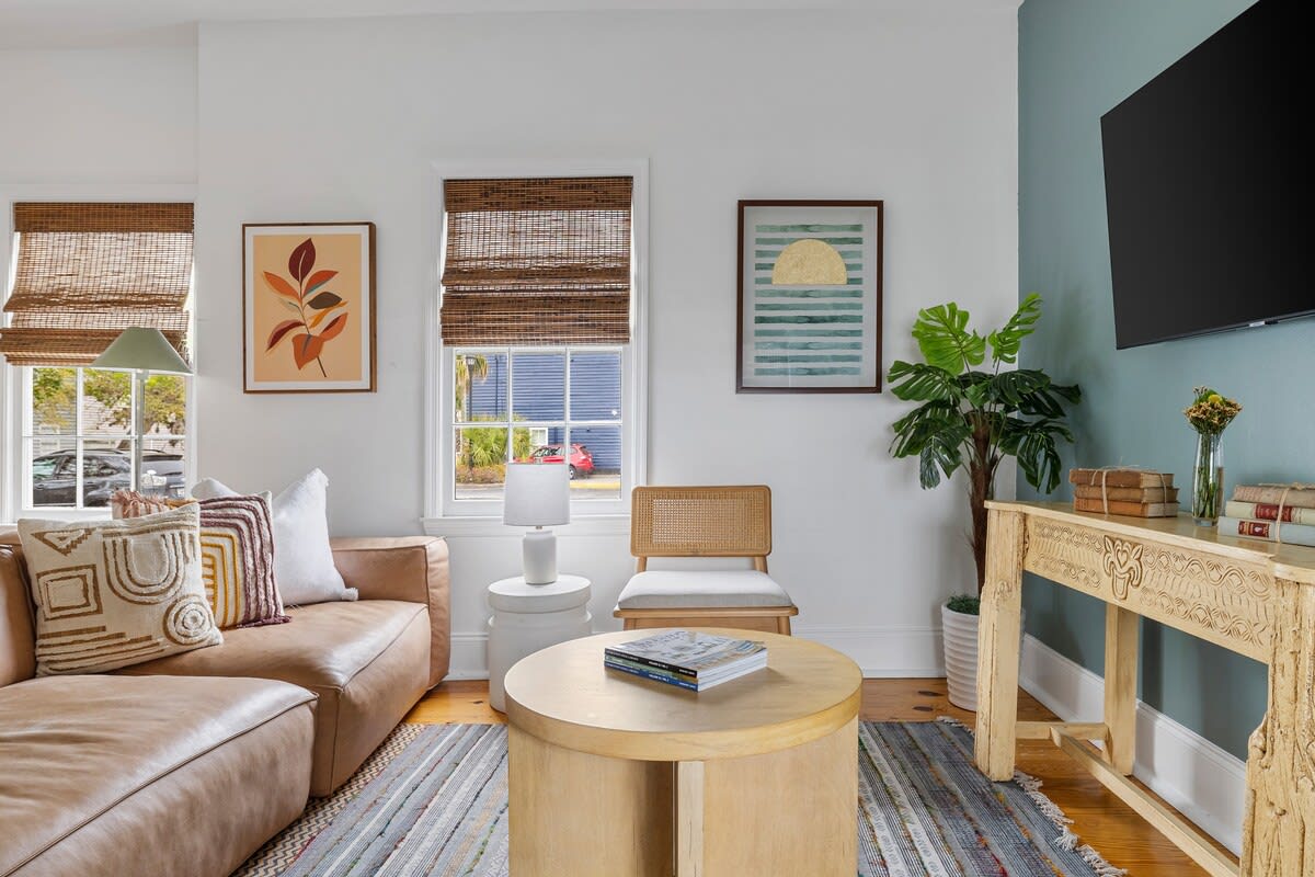 Welcome to your newly designed downtown Charleston rental! You can walk to just about anywhere downtown from this location! 