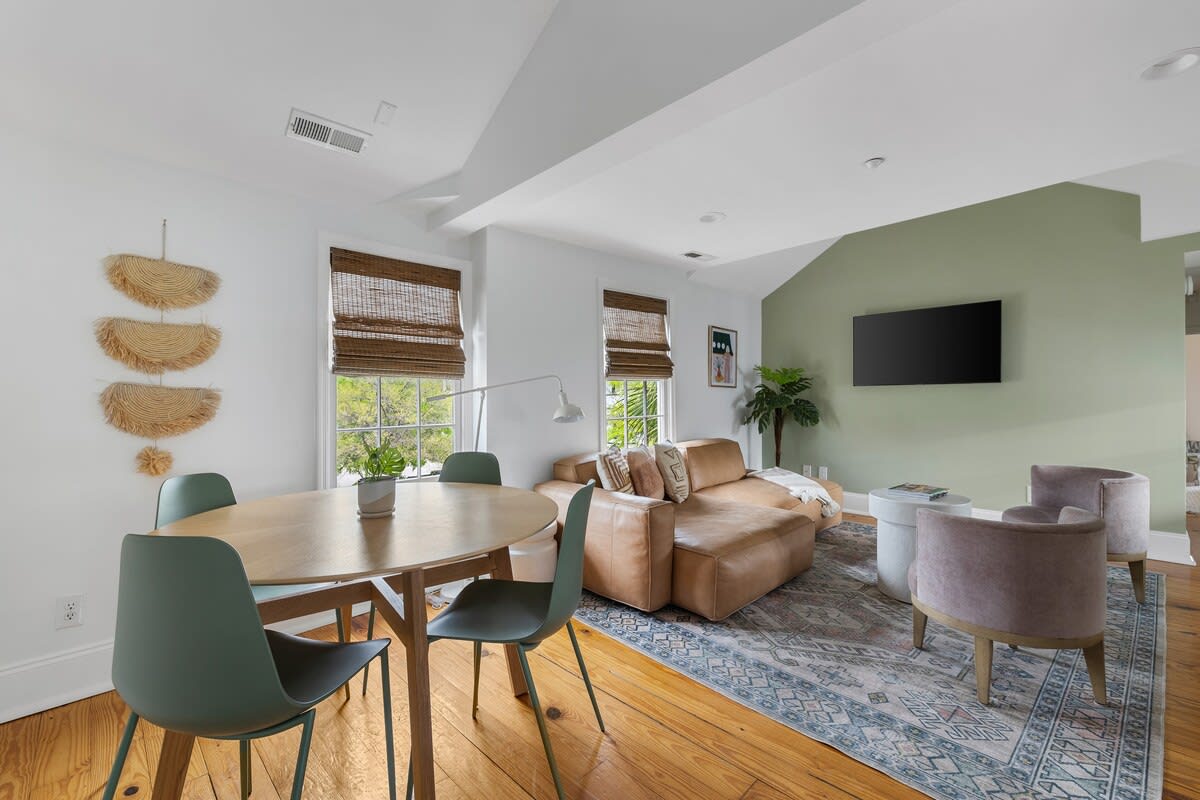 Spacious living room with plenty of seating for your group. This is living room #3! 