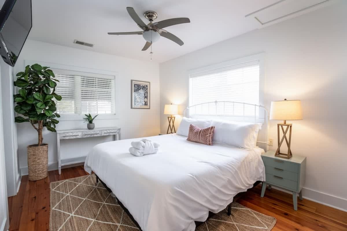 Well Decorated King Bedroom