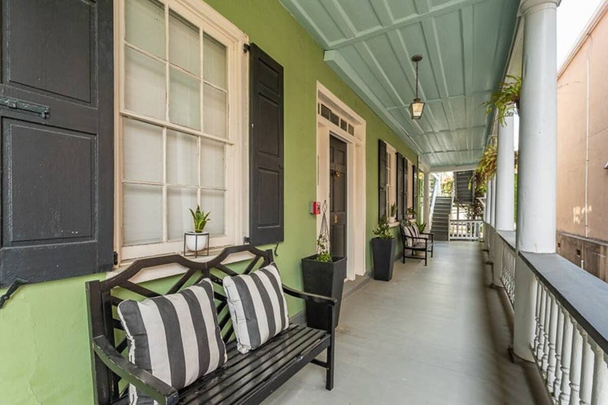 Beautiful Charleston Porches