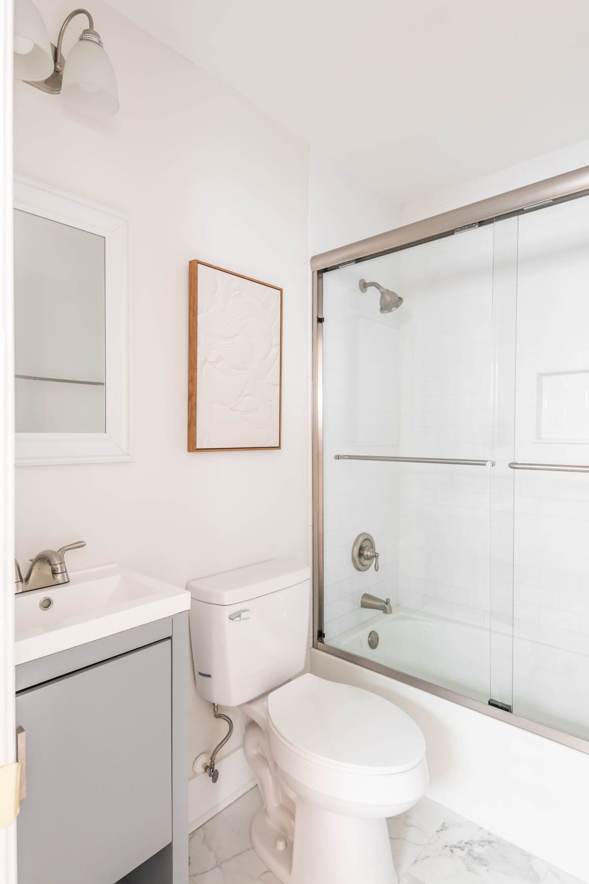 Bathroom #1 with walk-in shower