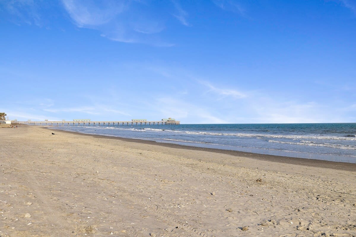 Beach entry just down the street from the house