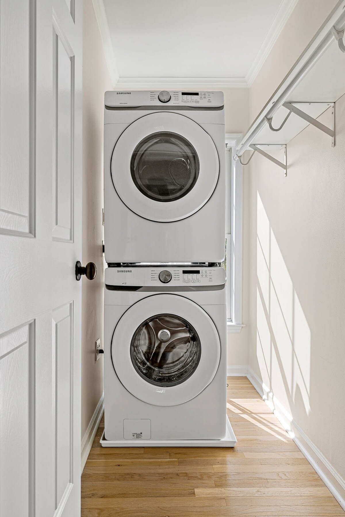 Washer + Dryer for laundry during your stay!