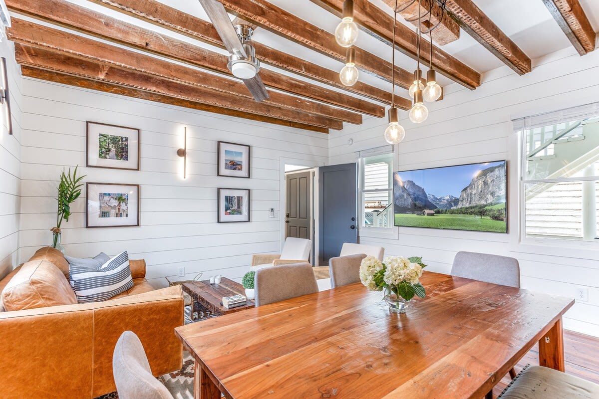 Spacious and light filled living room