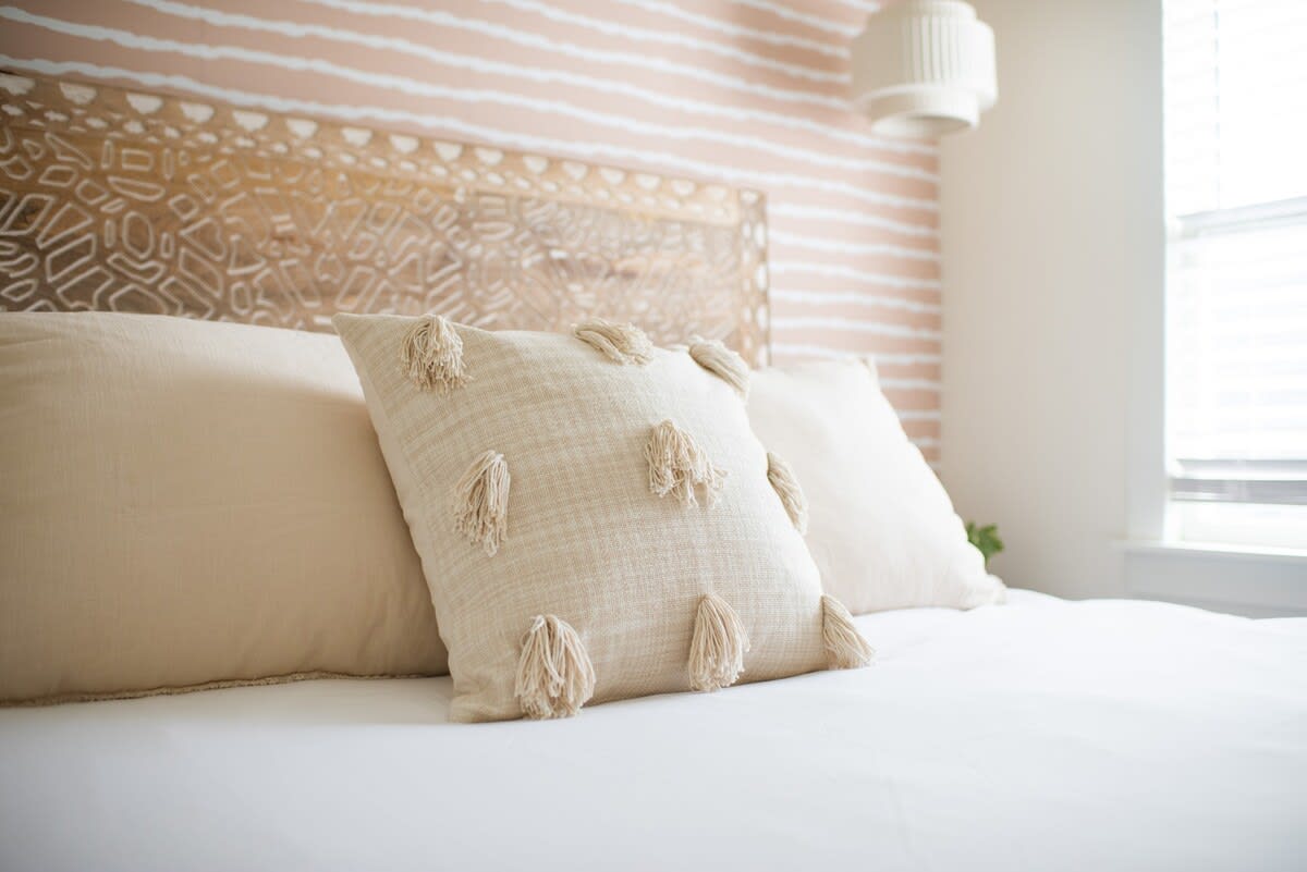 Comfy beds with fresh sheets for your stay!