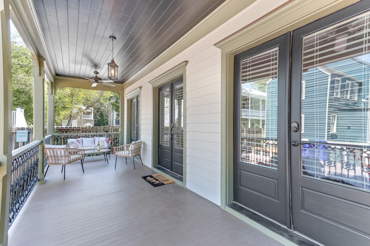 Tons of room to relax on the large porches.