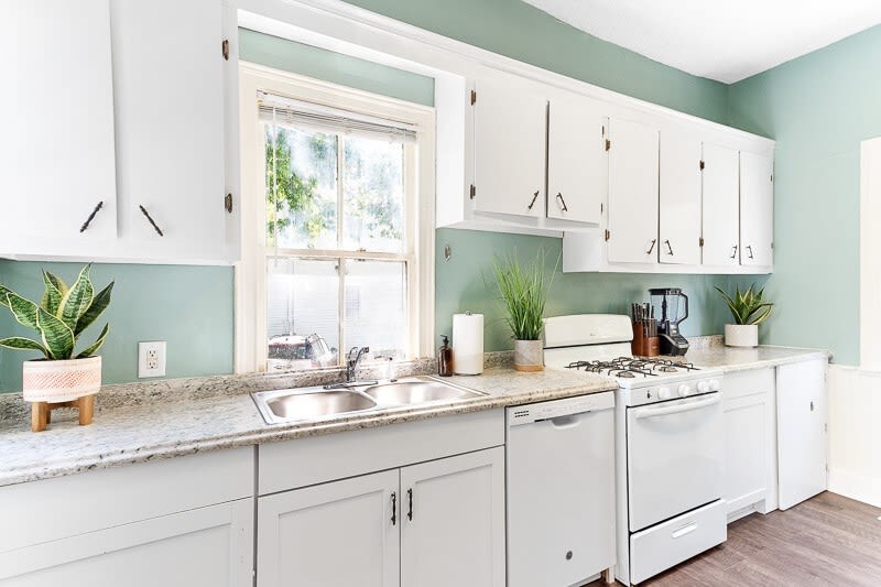 Fully equipped kitchen. This is one of two kitchens in the house.